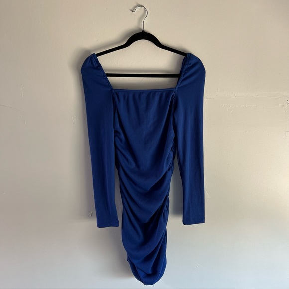 Princess Polly Portia Mini Blue Dress - Picture 6 of 7